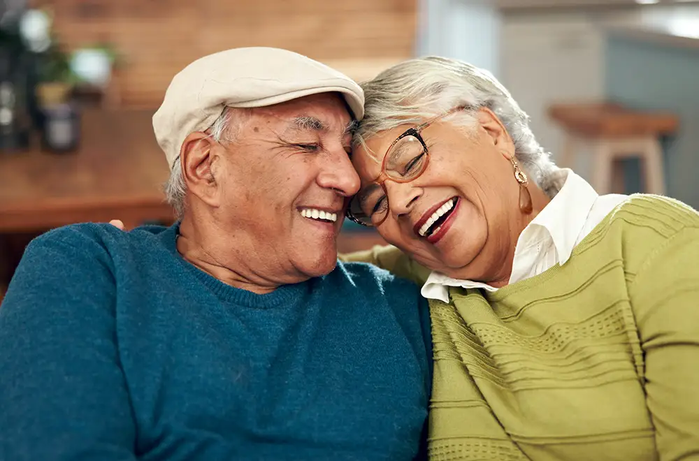 PSLSanMarcos-IL-Support Senior woman cuddling with her dog